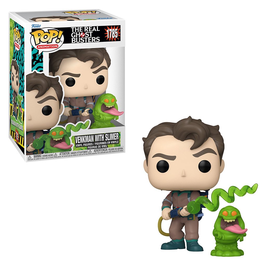 Funko Pop Animation The Real Ghostbusters – Venkman With Slimer 1785