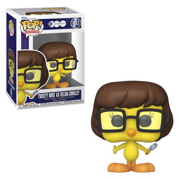 Funko Pop Animation Warner Bros 100TH-TWEETY Bird Velma Dinkley 1243