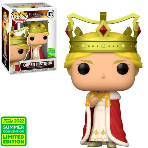 Funko Pop Attack On Titan - Queen Historia 1170 (sdcc 2022)