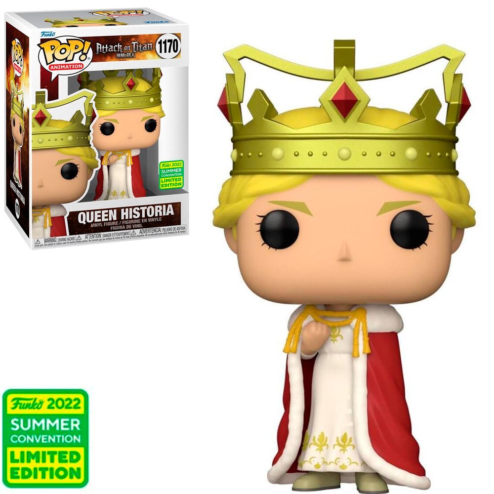 Funko Pop Attack On Titan – Queen Historia 1170 (sdcc 2022)