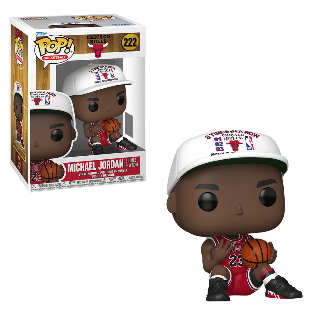 Funko Pop Basketball Chicago Bulls – Michael Jordan 3 Times In a Row 222