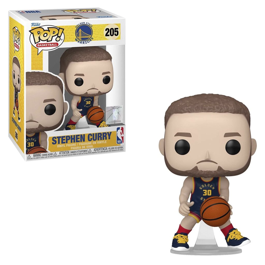 Funko Pop Basketball Nba: Golden State Warriors – Stephen Curry 205