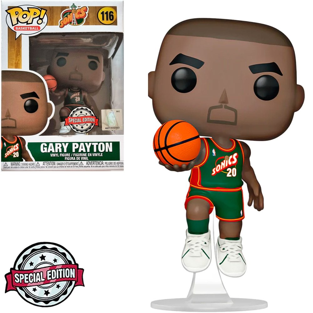 Funko Pop Basketball Nba Legends Sonics Exclusive – Gary Payton 116