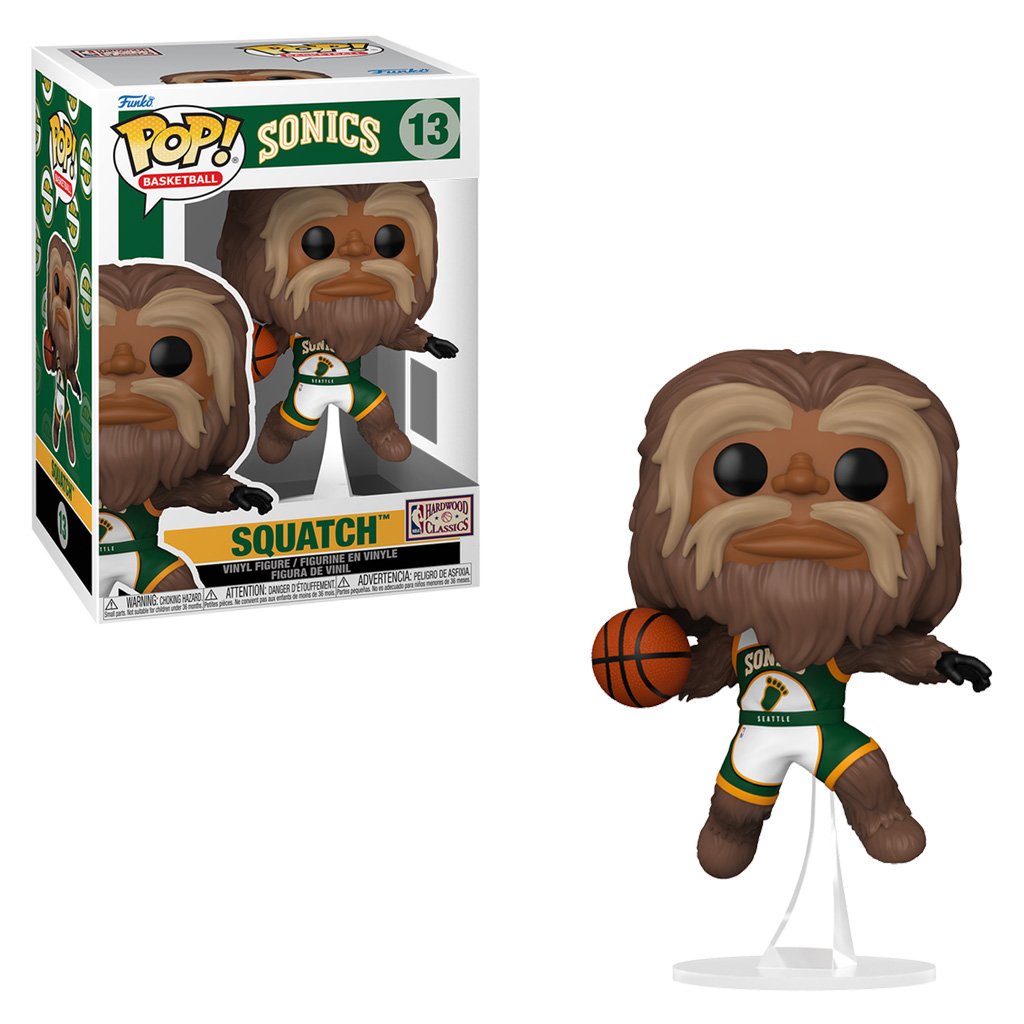 Funko Pop Basketball Nba Mascots Seattle Sonics – Squatch 13