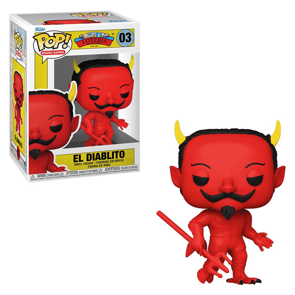 Funko Pop Board Games Loteria – El Diablito 03