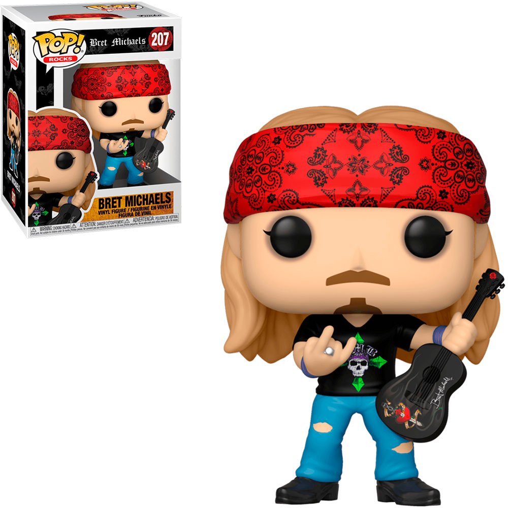 Funko Pop Bret Michaels – Bret Michaels 207