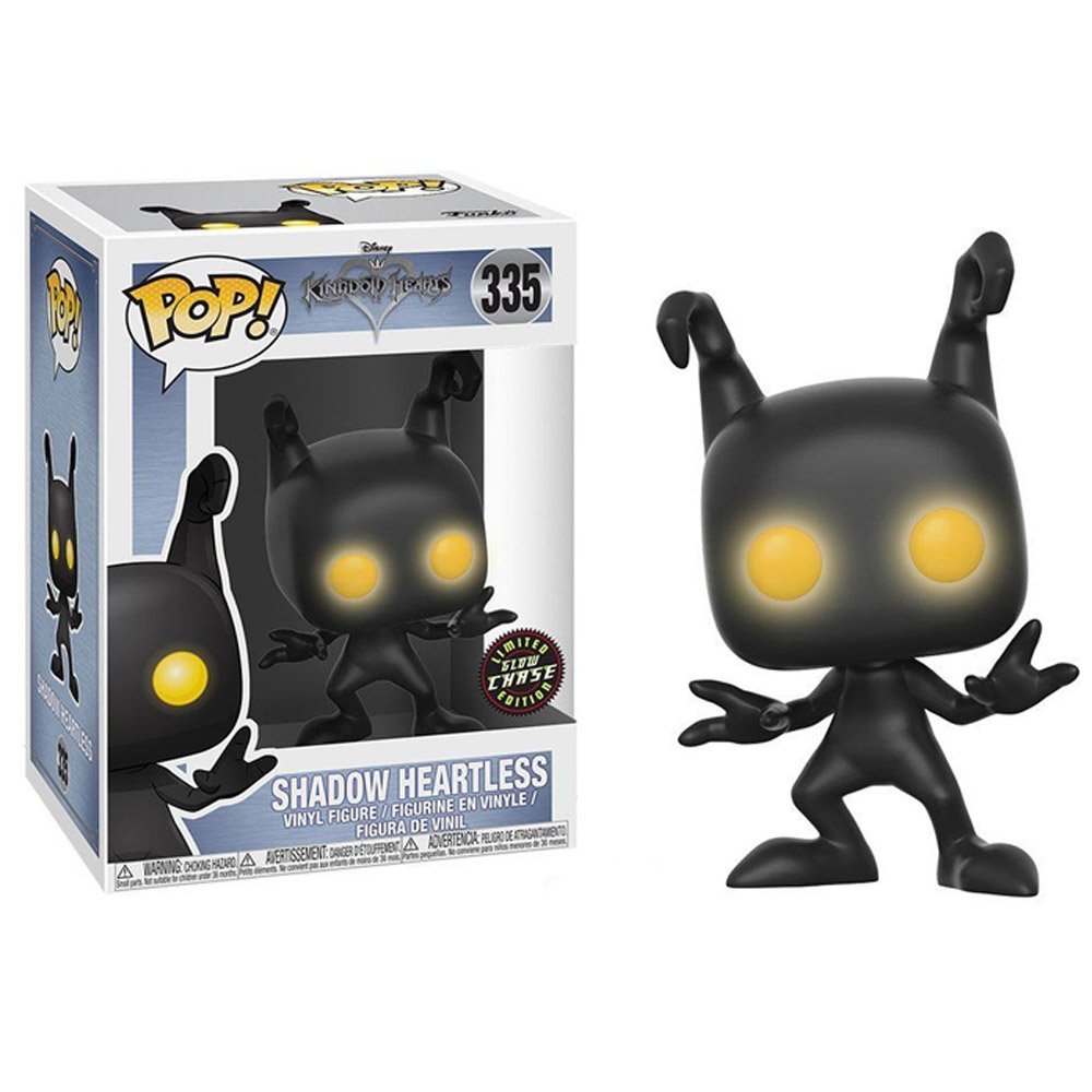 Funko Pop Chase Games Kingdom Hearts – Shadow Heartless 335-GLOWS In The Dark