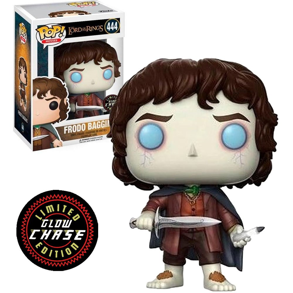 Funko Pop Chase Movies Lord Of The Rings – Frodo 444 Glows In The Dark