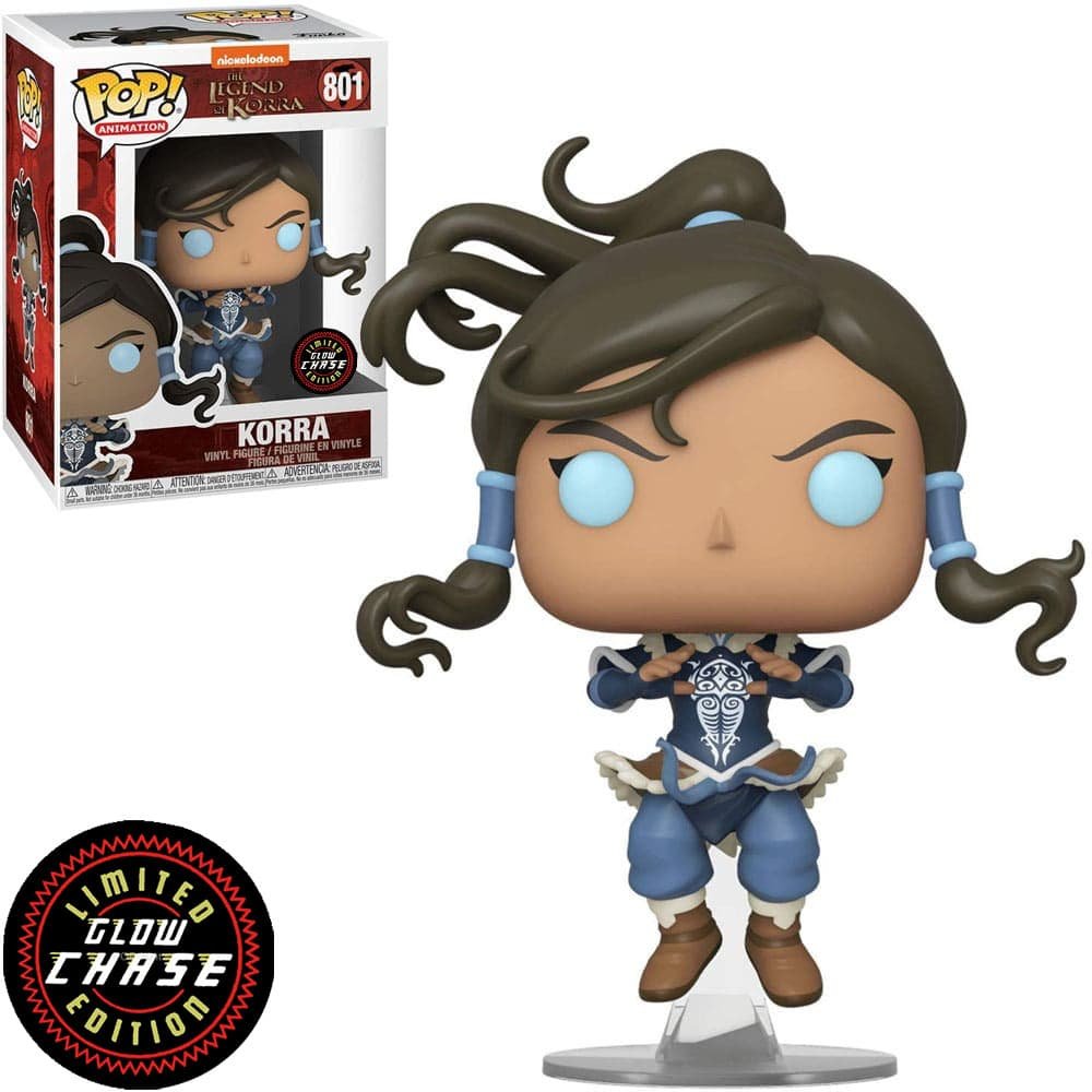 Funko Pop Chase The Legend Of Korra – Korra 801 (glows In The Dark)