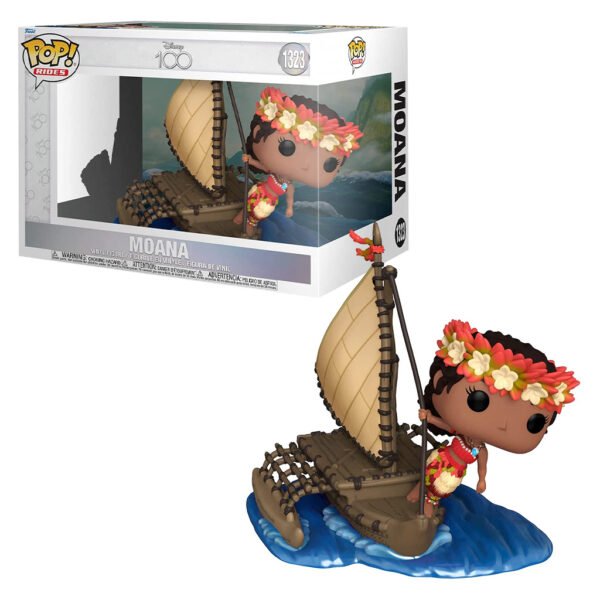 Funko Pop Deluxe Disney 100TH-MOANA On Sailboat 1323