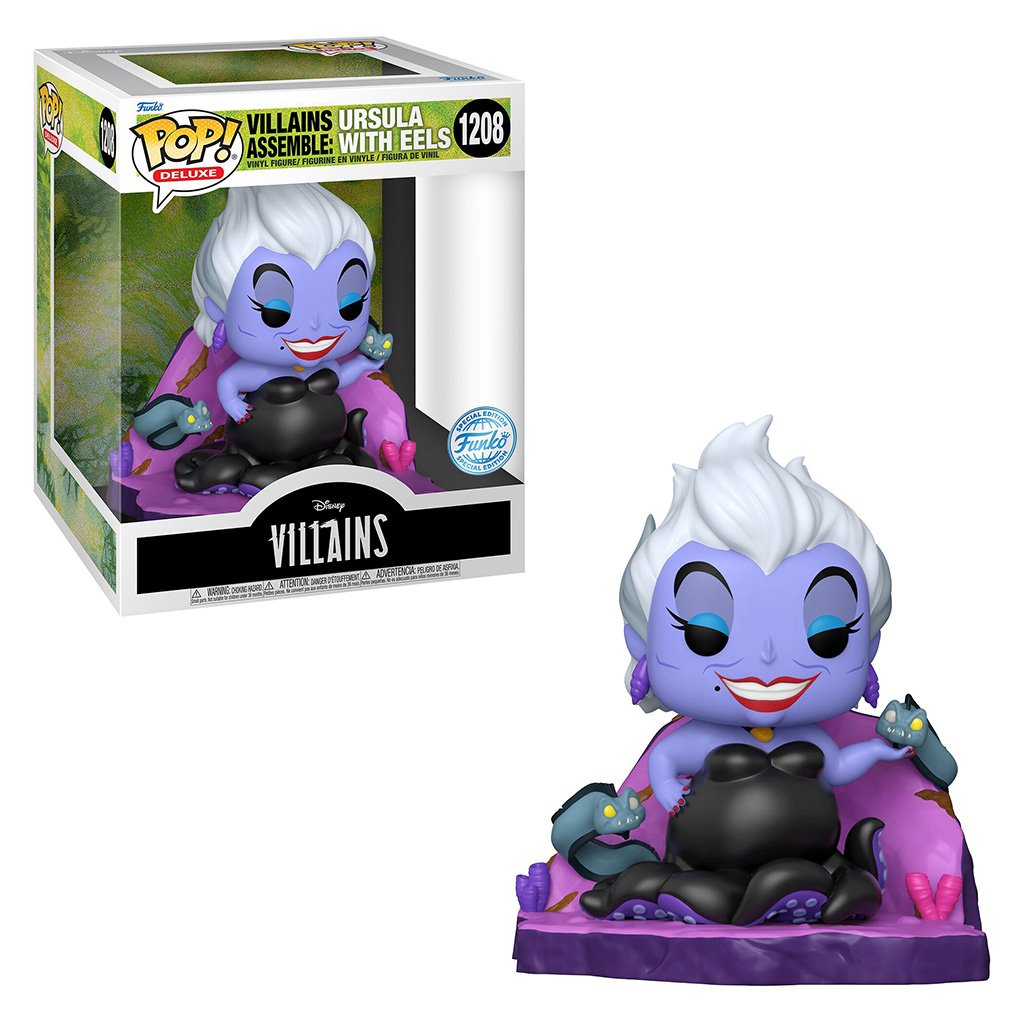 Funko Pop Deluxe Disney Diamond Collection The Little Mermaid Exclusive – Ursula With Eels 1208