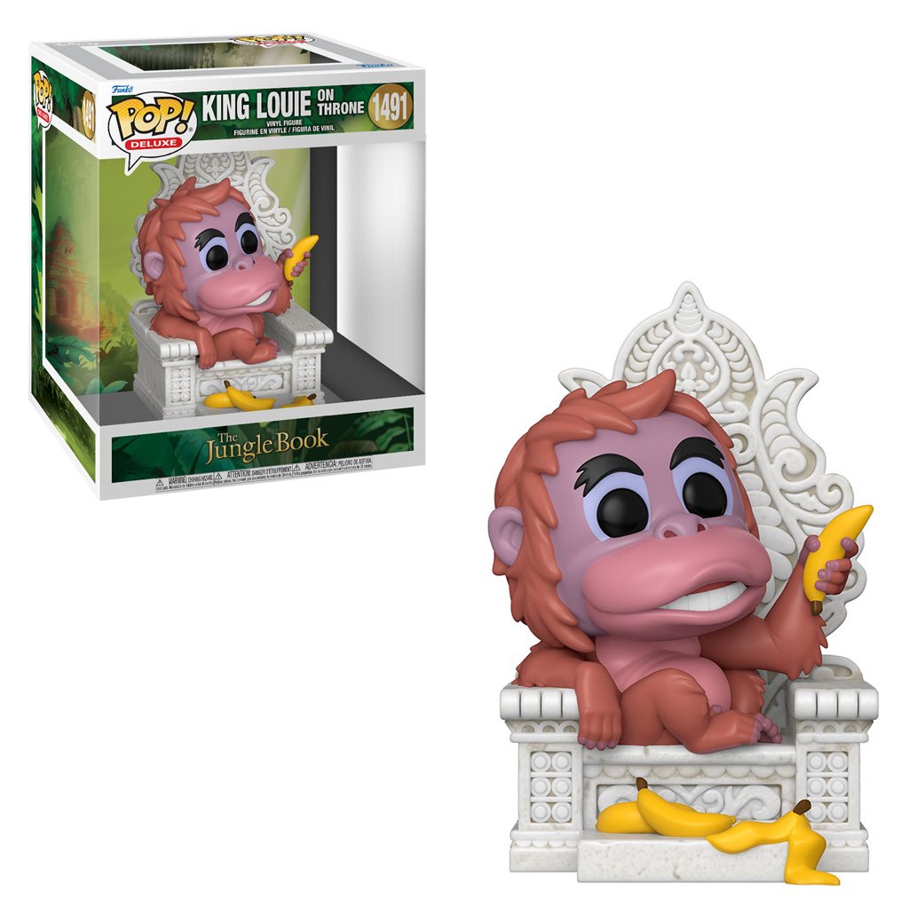 Funko Pop Deluxe Disney The Jungle Book – King Louie On Throne 1491