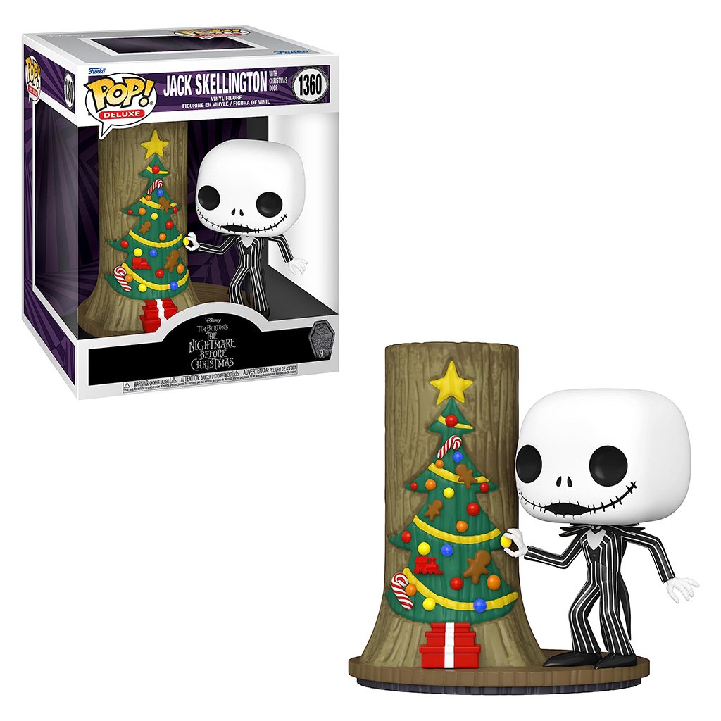 Funko Pop Deluxe Disney The Night Before Christmas 30th Anniversary – Jack Skellington 1360