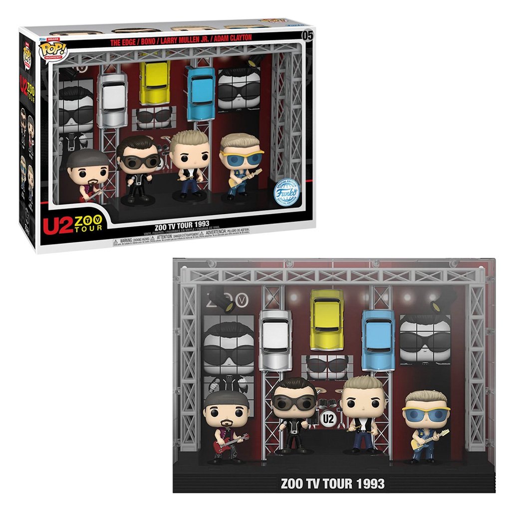 Funko Pop Deluxe Moment U2 Exclusive – Zoo Tv Tour 1993 (67773)
