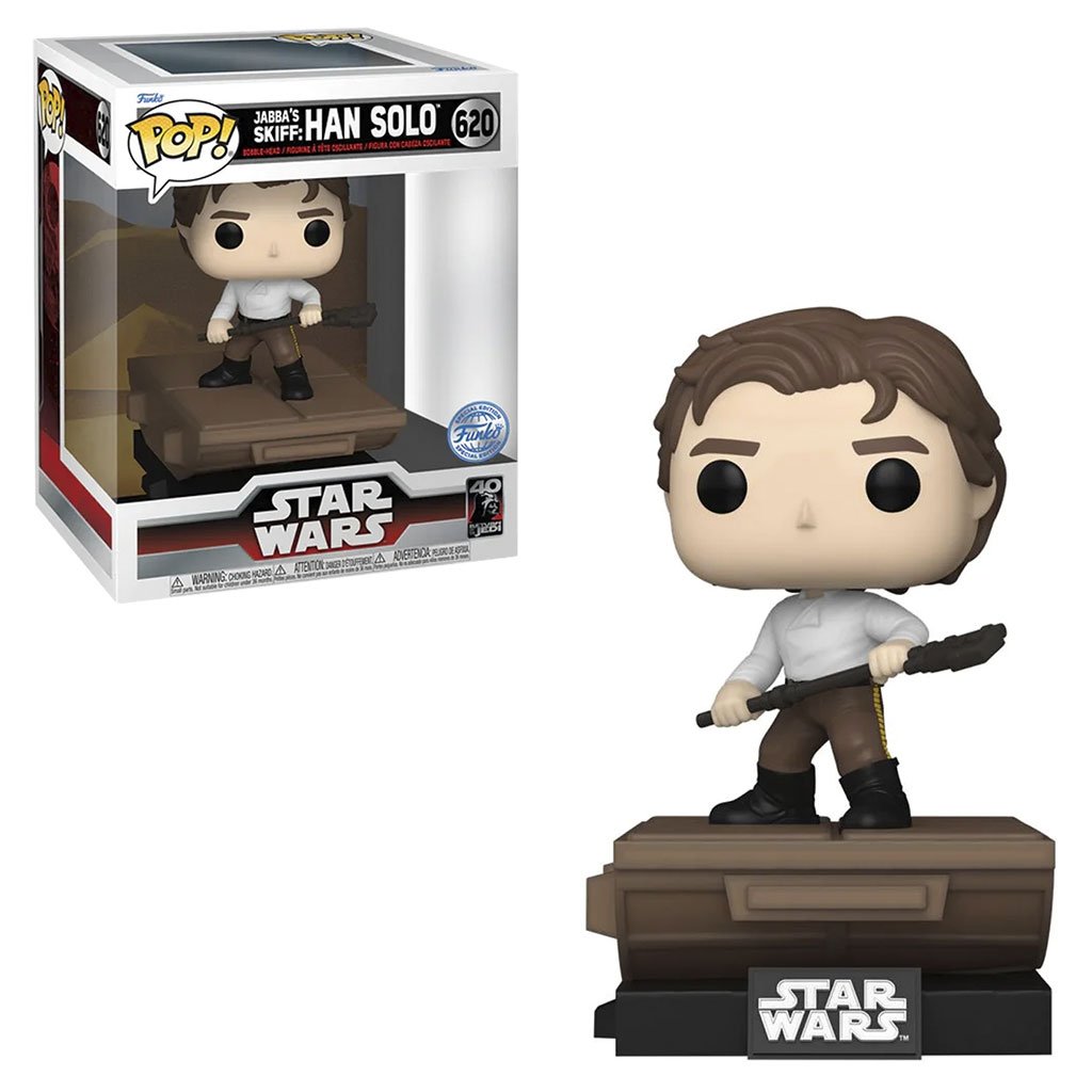 Funko Pop Deluxe Star Wars Exclusive – Jabba’s Skiff: Han Solo 620