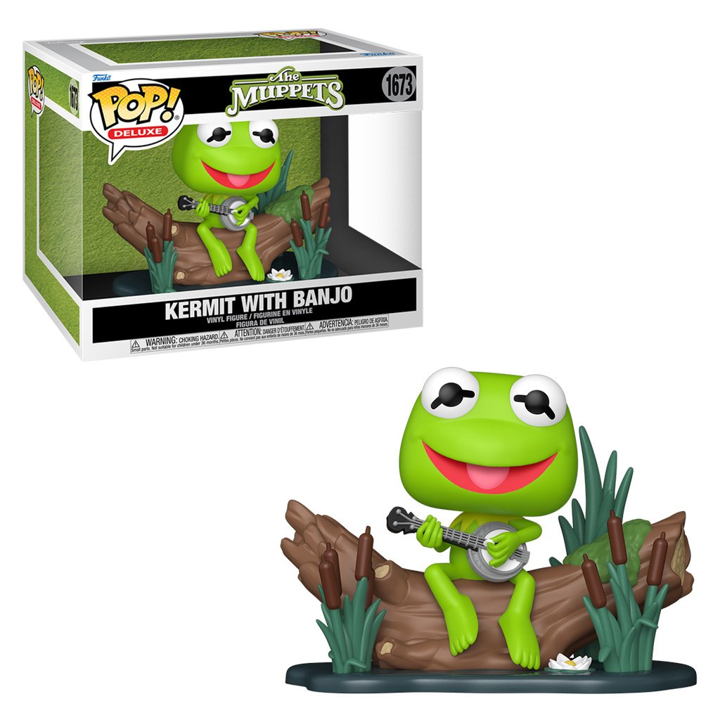 Funko Pop Deluxe The Muppets – Kermit With Banjo 1673