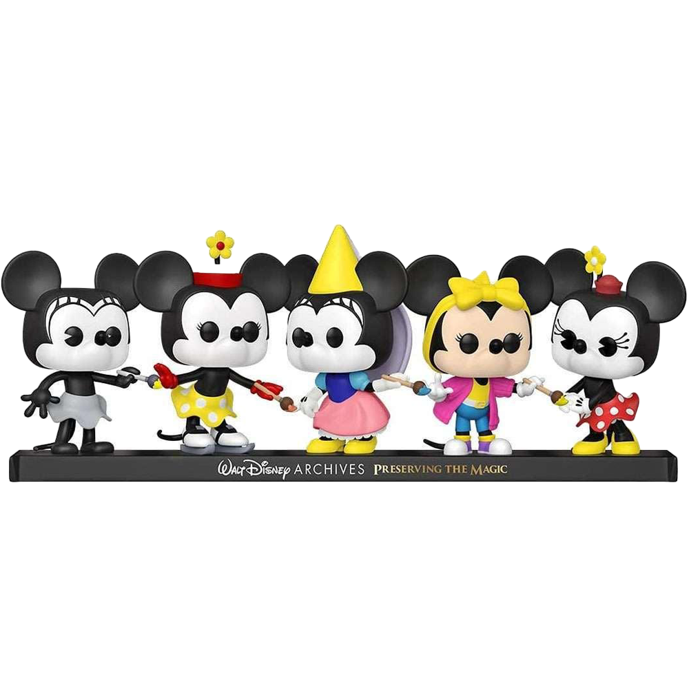 Funko Pop Disney Archives 50th Anniversary – Minnie Mouse (5 Pack)