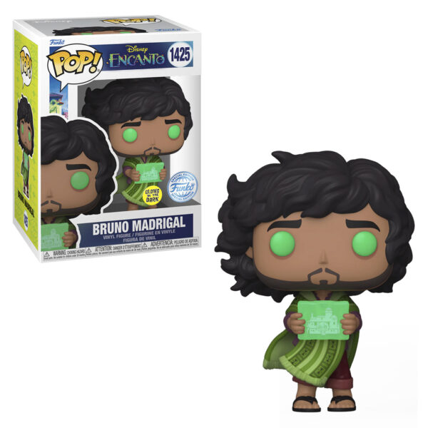 Funko Pop Disney Encanto Exclusive - Bruno Madrigal 1425 (glows In The Dark)