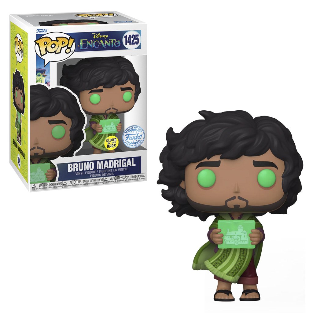Funko Pop Disney Encanto Exclusive – Bruno Madrigal 1425 (glows In The Dark)