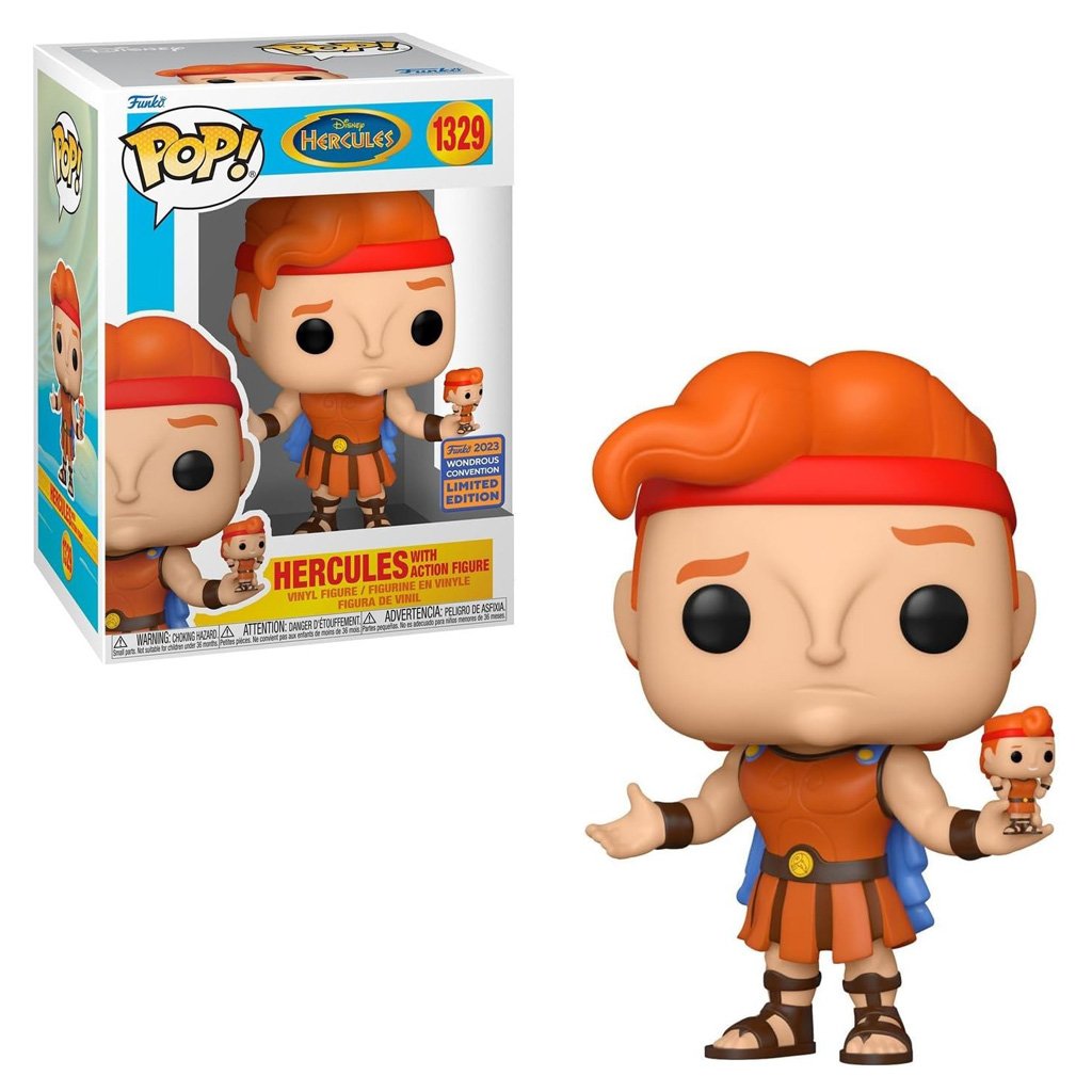 Funko Pop Disney Hercules Wondrous Convention 2023-HERCULES 1329