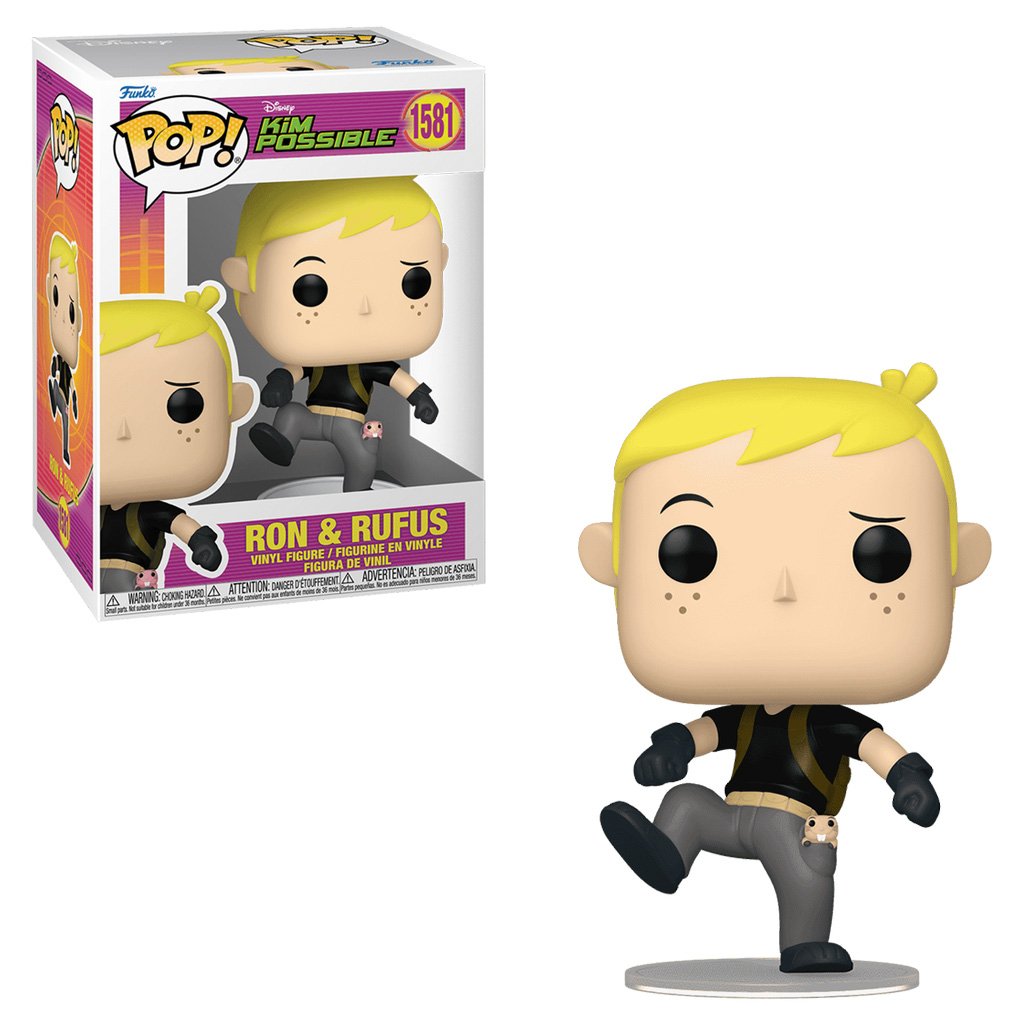 Funko Pop Disney Kim Possible – Ron & Rufus 1581