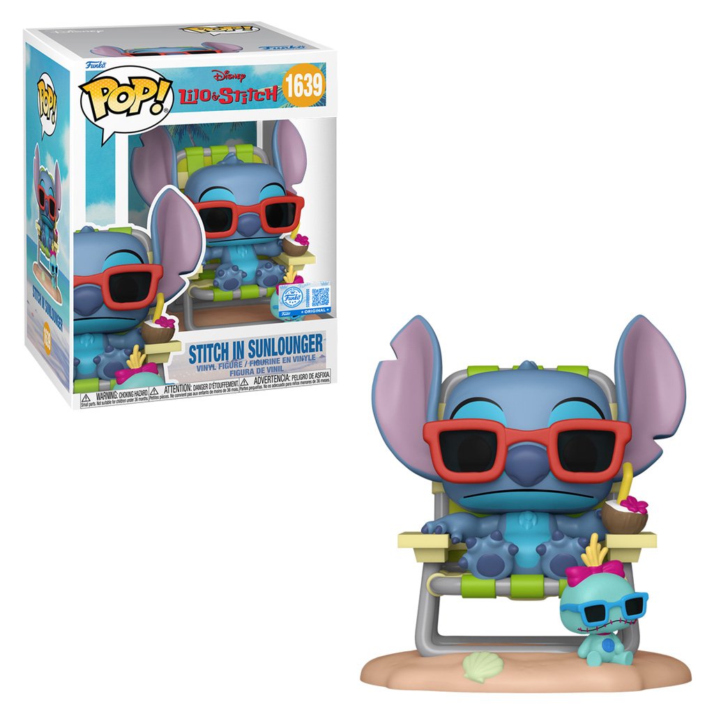 Funko Pop Disney Lilo & Stitch – Stitch In Sunlounger 1639