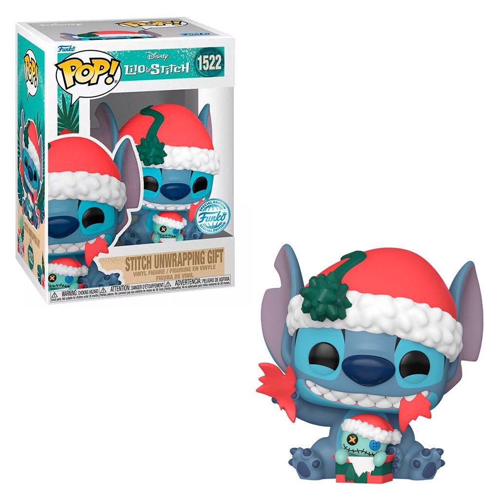 Funko Pop Disney Lilo & Stitch – Stitch Unwrapping Gift 1522