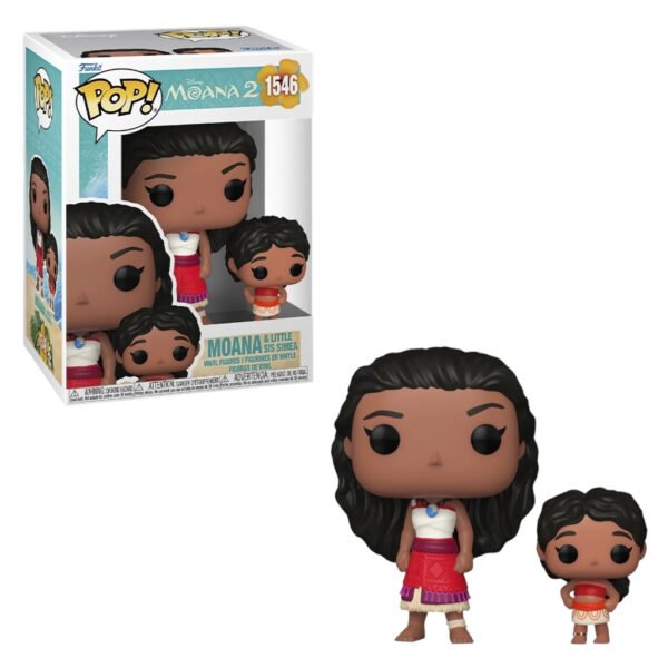 Funko Pop Disney Moana 2-MOANA & Little Sis Semea 1546