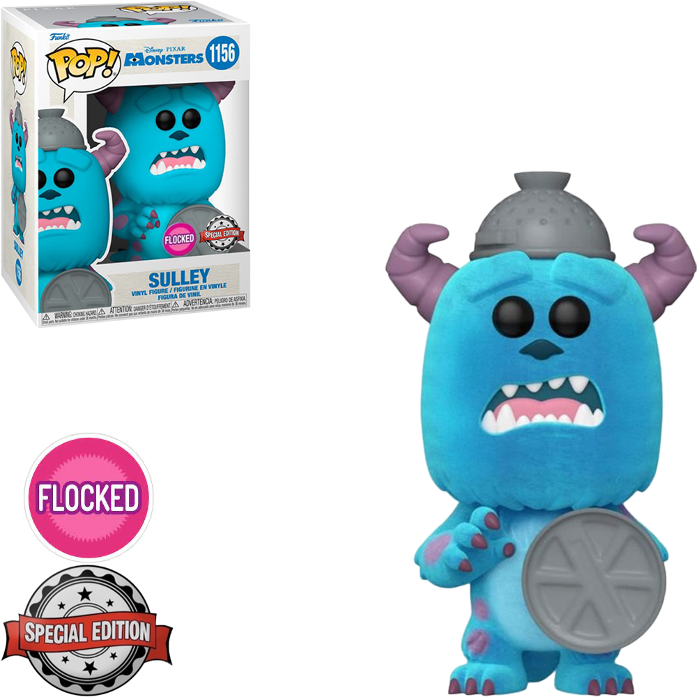 Funko Pop Disney Monster Inc Exclusive – Sulley 1156 (flocked)