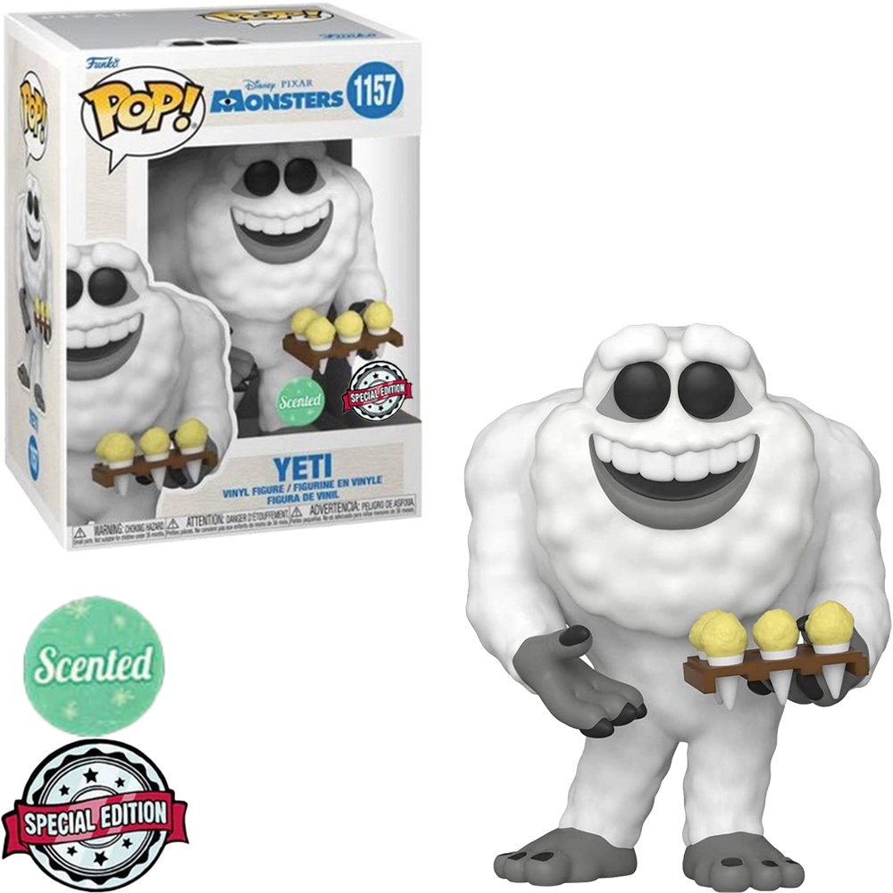 Funko Pop Disney Monster Inc Exclusive – Yeti 1157 (scented)