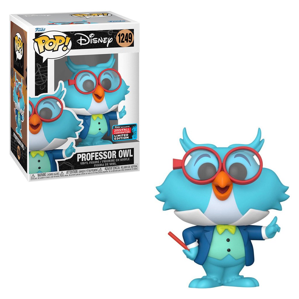 Funko Pop Disney New York Comic Con 2022-PROFESSOR Owl 1249