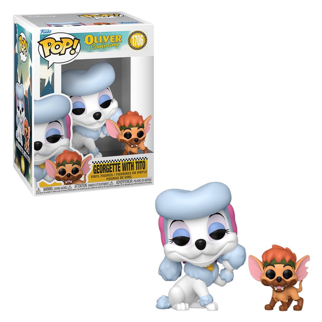 Funko Pop Disney Oliver & Company – Georgette With Tito 1706