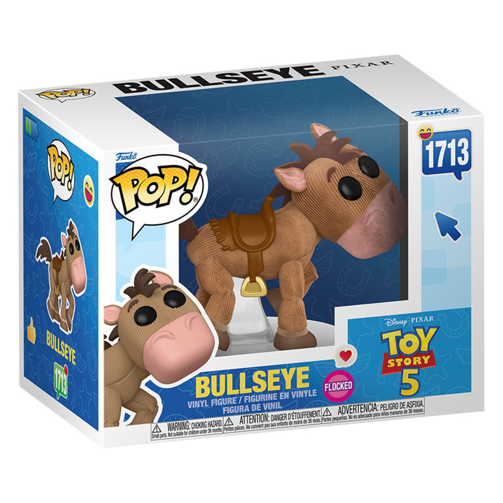 Funko Pop Disney Pixar Toy Story Exclusive - Bullseye 1713 (flocked)