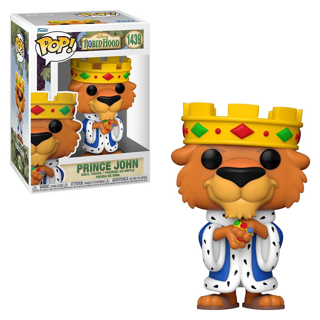 Funko Pop Disney Robin Hood – Prince John 1439