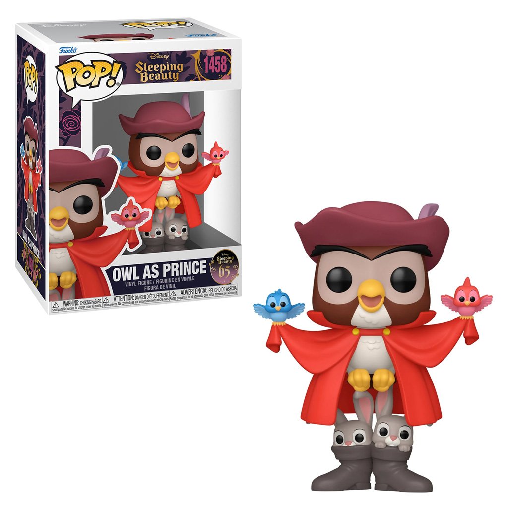 Funko Pop Disney Sleeping Beauty – Owl As Prince 1458