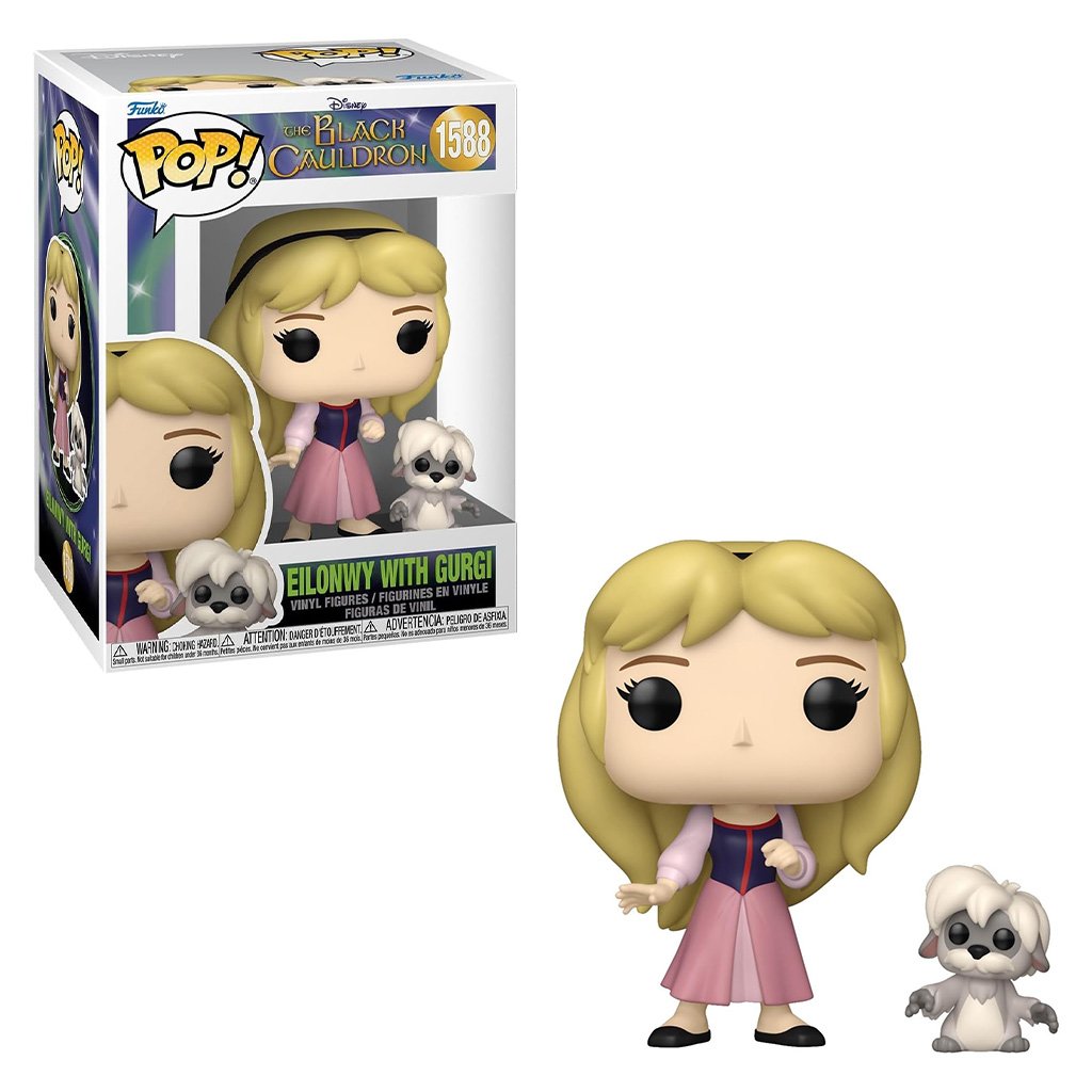 Funko Pop Disney The Black Cauldron – Eilonwy With Gurgi 1588