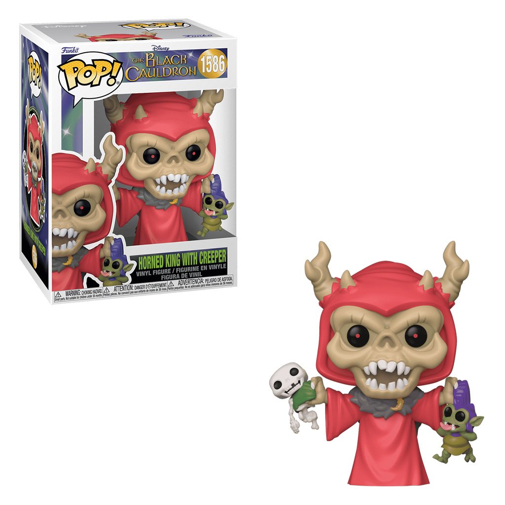 Funko Pop Disney The Black Cauldron – Horned King With Creeper 1586