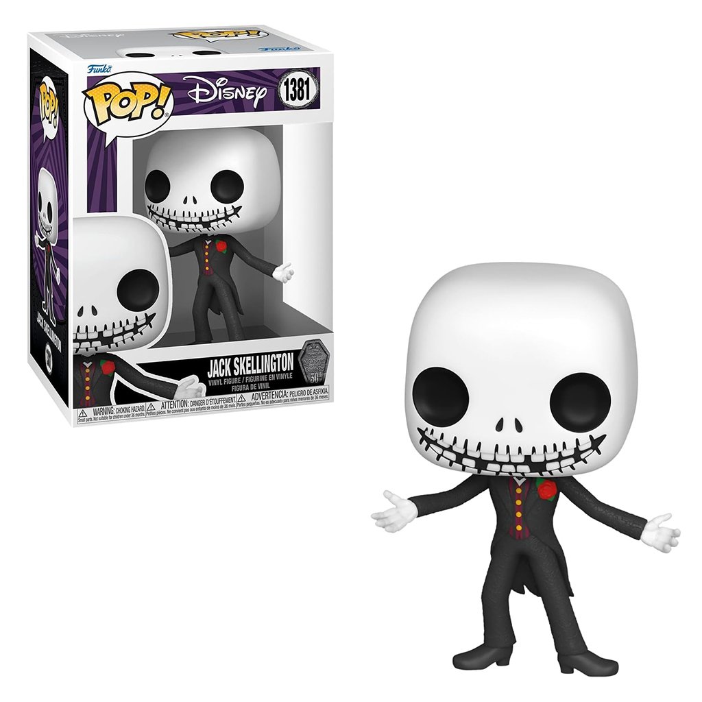 Funko Pop Disney The Night Before Christmas 30th Anniversary – Jack Skellington In Formal Suit 1381