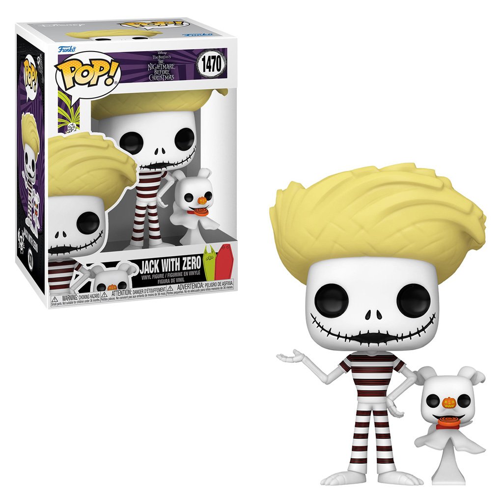 Funko Pop Disney The Night Before Christmas – Jack With Zero 1470