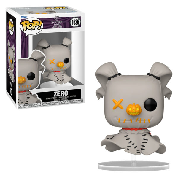 Funko Pop Disney Tim Burton's The Nightmare Before Christmas - Zero 1636 (patchwork)