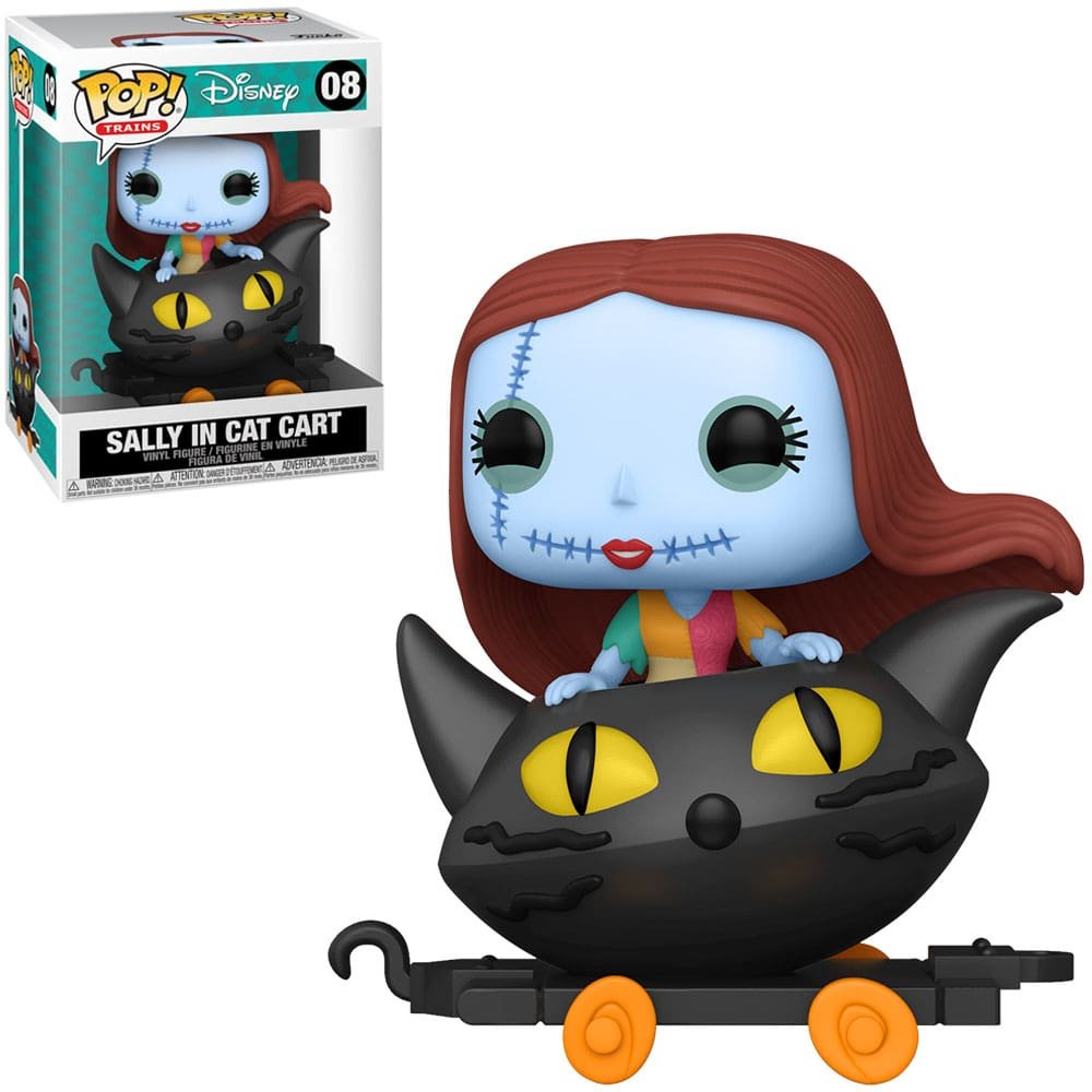 Funko Pop Disney Trains Nightmare Before Christmas – Sally In Cat Cart 08
