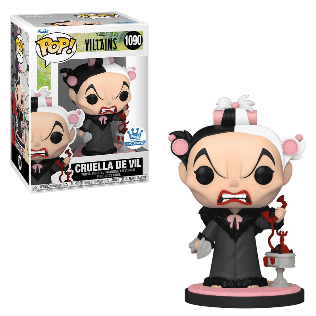 Funko Pop Disney Villains Exclusive – Cruella de Vil 1090