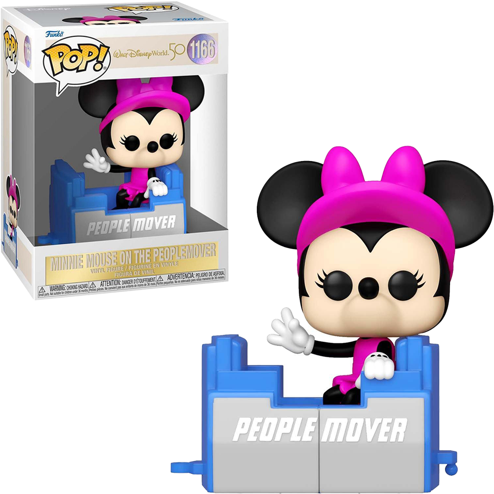 Funko Pop Disney Walt Disney World 50th Anniversary – Minnie On The Peoplemover 1166
