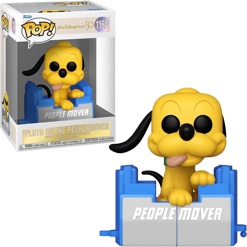 Funko Pop Disney Walt Disney World 50th Anniversary – Pluto On The Peoplemover 1164