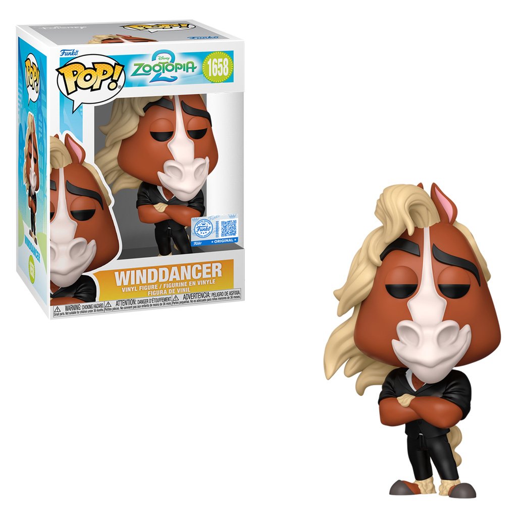 Funko Pop Disney Zootopia 2 Exclusive – Winddancer 1658