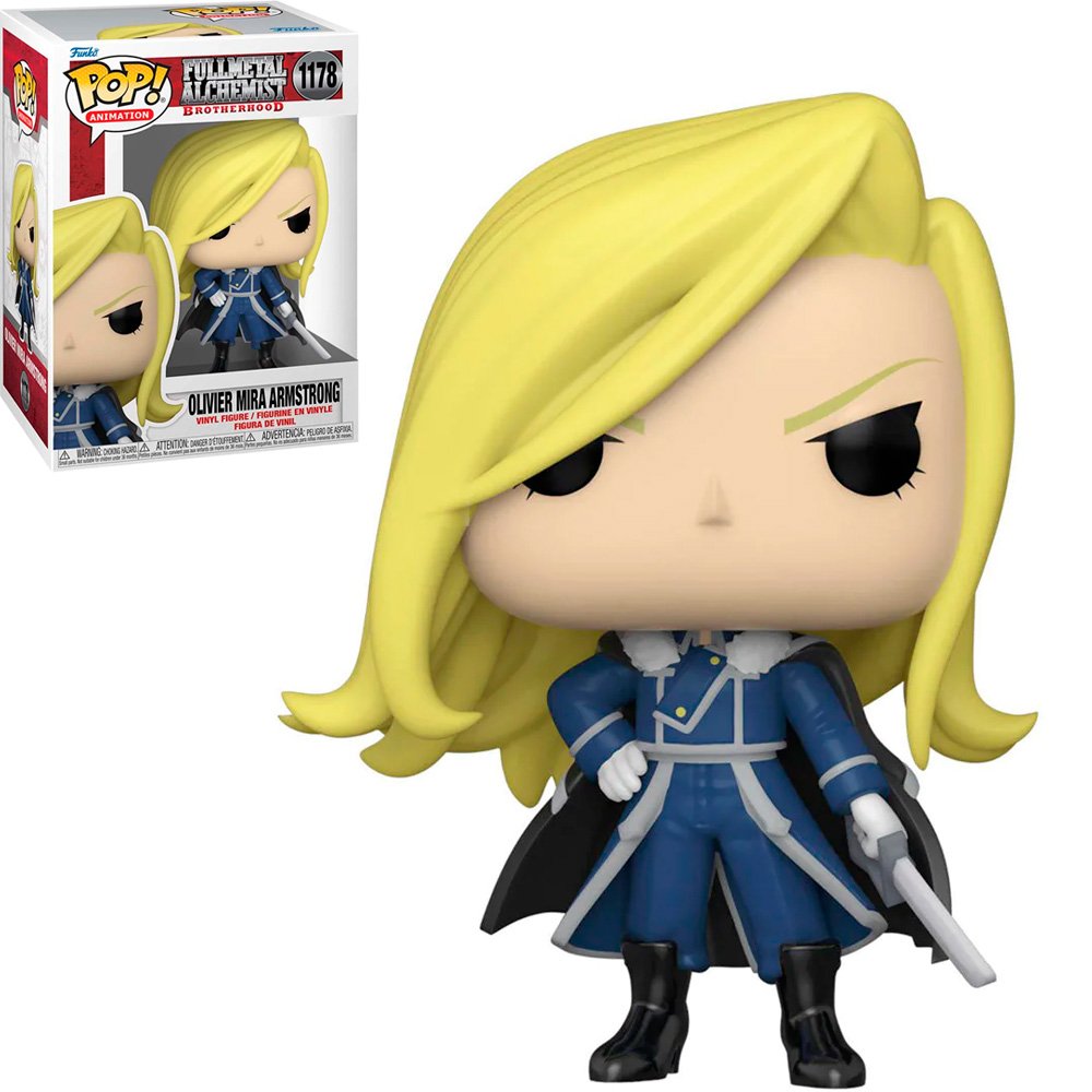 Funko Pop Fullmetal Alchemist Brotherhood – Olivier Mira Armstrong 1178