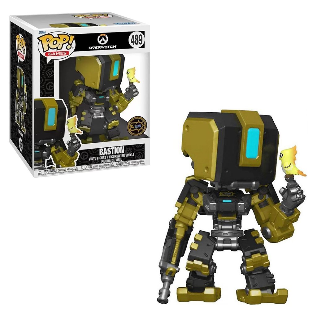 Funko Pop Games 30th Blizzard Anniversary Overwatch 6″ Exclusive – Bastion 489