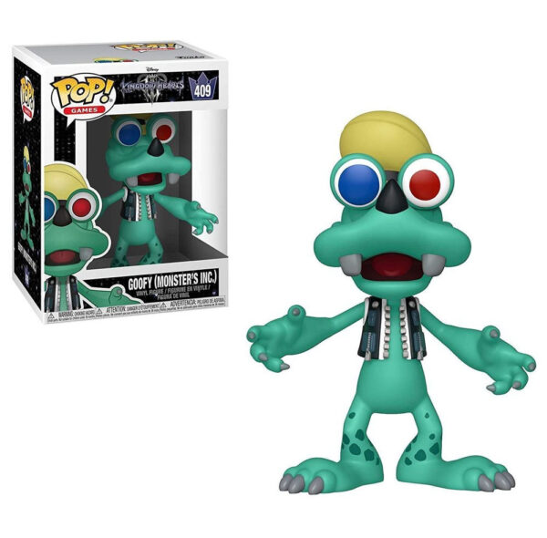 Funko Pop Games Disney Kingdom Hearts 3-GOOFY Monsters Inc 409