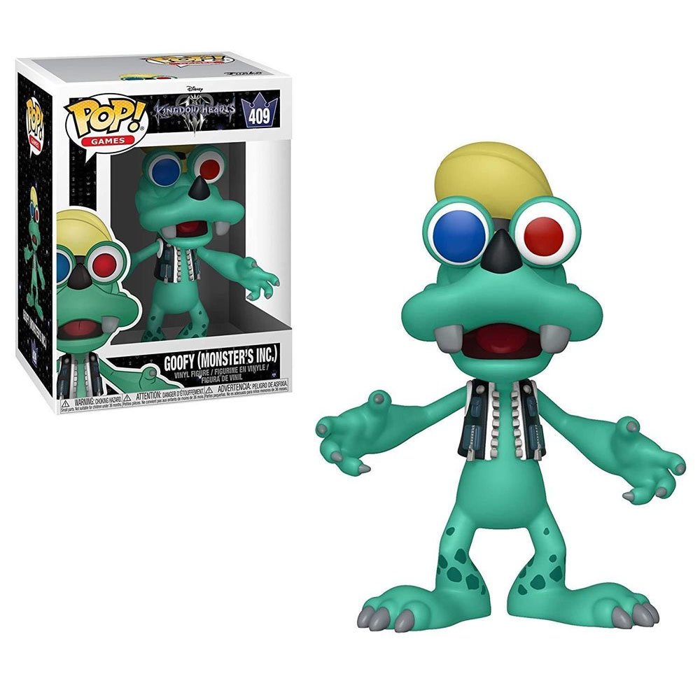 Funko Pop Games Disney Kingdom Hearts 3-GOOFY Monsters Inc 409