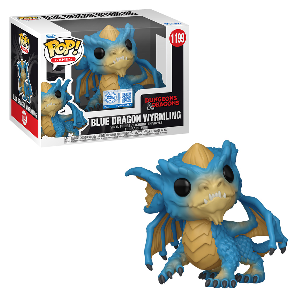 Funko Pop Games Dungeons & Dragons Exclusive - Blue Dragon Wyrmling 1199